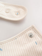 Neutral Milk Club Baby Sleepsuit, Bodysuit, Beanie and Bib Set 4 Piece (0-12mths)