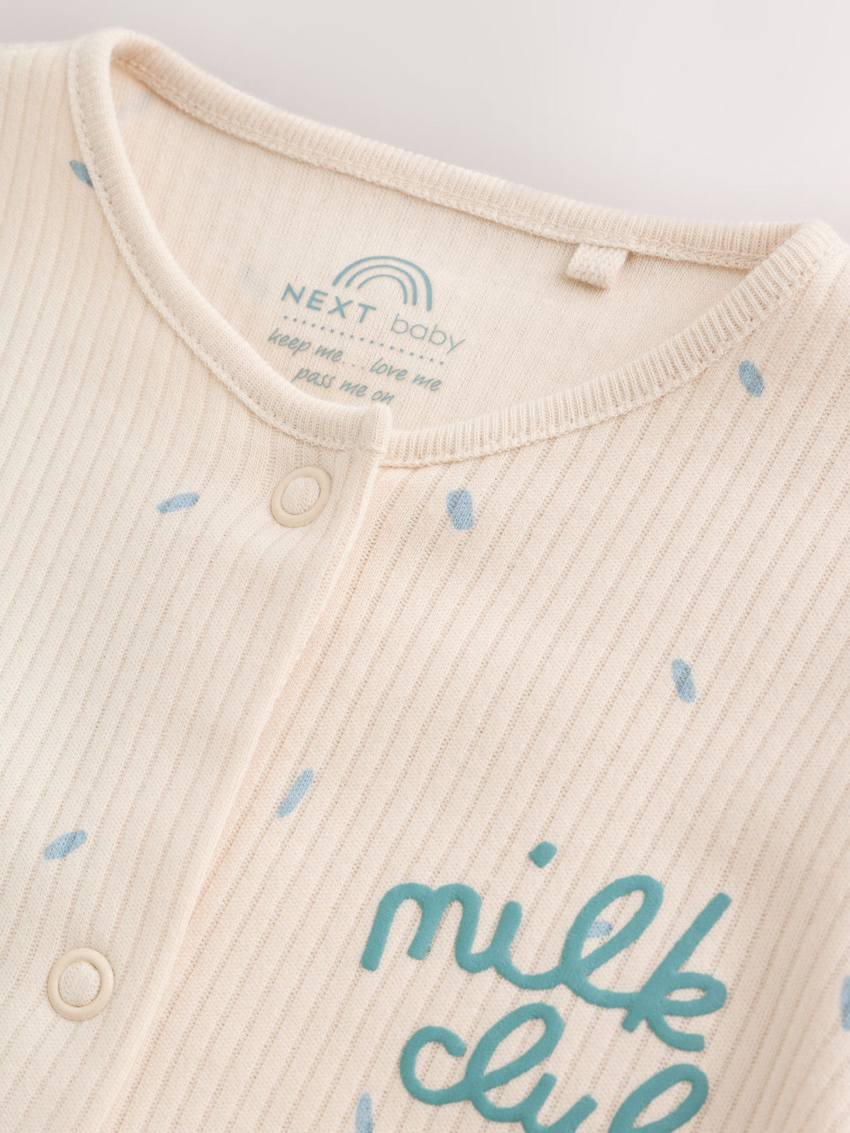 Neutral Milk Club Baby Sleepsuit, Bodysuit, Beanie and Bib Set 4 Piece (0-12mths)
