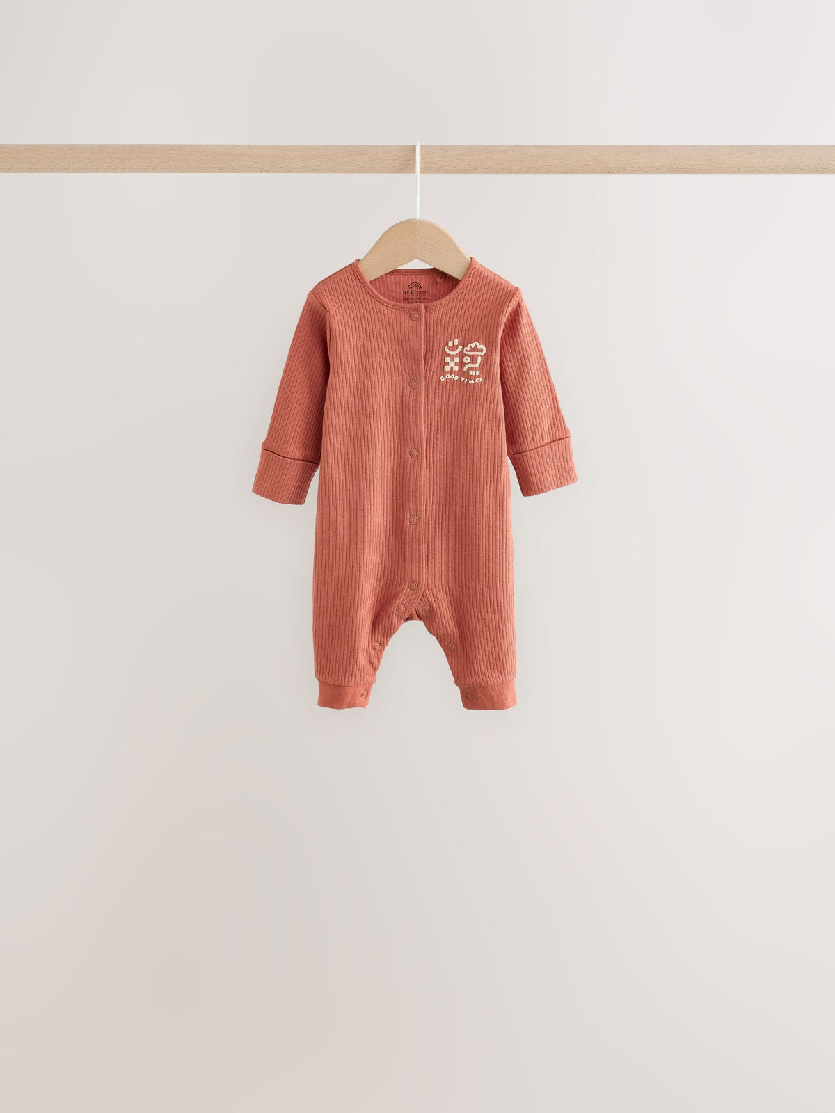 Blue/Red Patterned Baby Sleepsuits 5 Pack (0mths-3yrs)