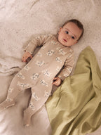 Grey Dog Baby Sleepsuits 4 Pack (0mths-2yrs)