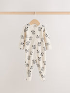 Grey Dog Baby Sleepsuits 4 Pack (0mths-2yrs)