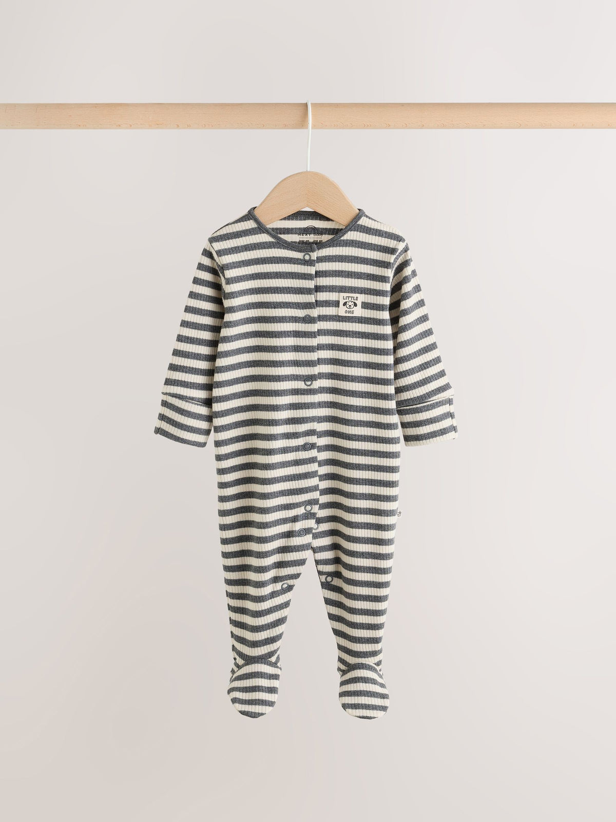 Grey Dog Baby Sleepsuits 4 Pack (0mths-2yrs)