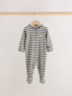 Grey Dog Baby Sleepsuits 4 Pack (0mths-2yrs)
