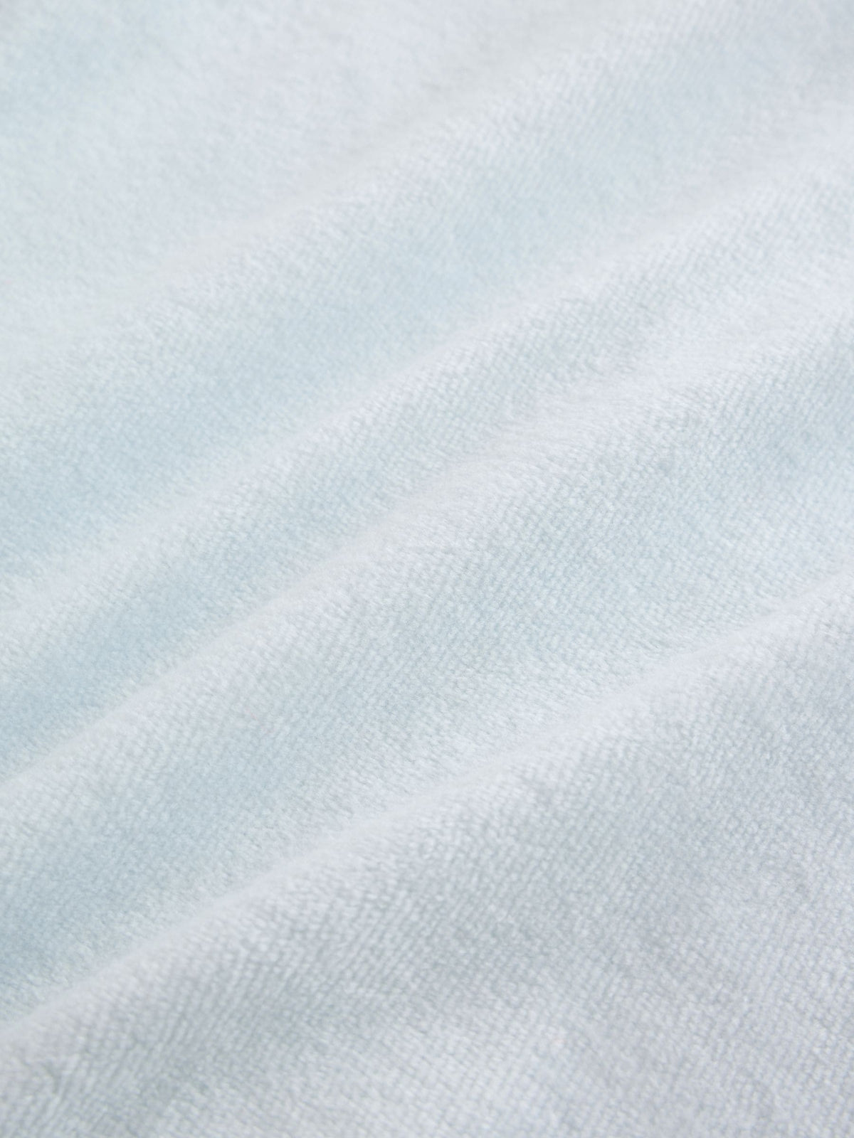 Pale Blue Velour Sleepsuit (0-3yrs)