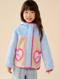 Little Bird Blue Heart and Borg Jacket