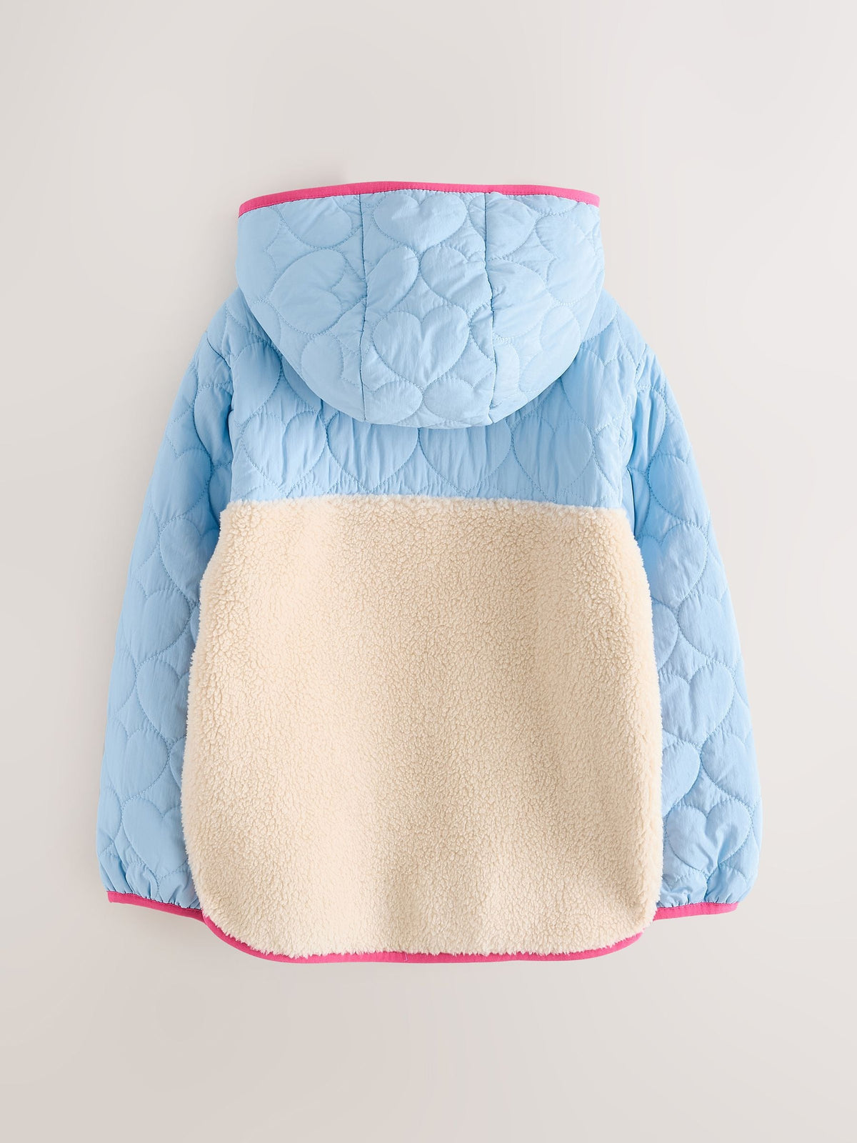 Little Bird Blue Heart and Borg Jacket