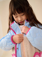 Little Bird Blue Heart and Borg Jacket