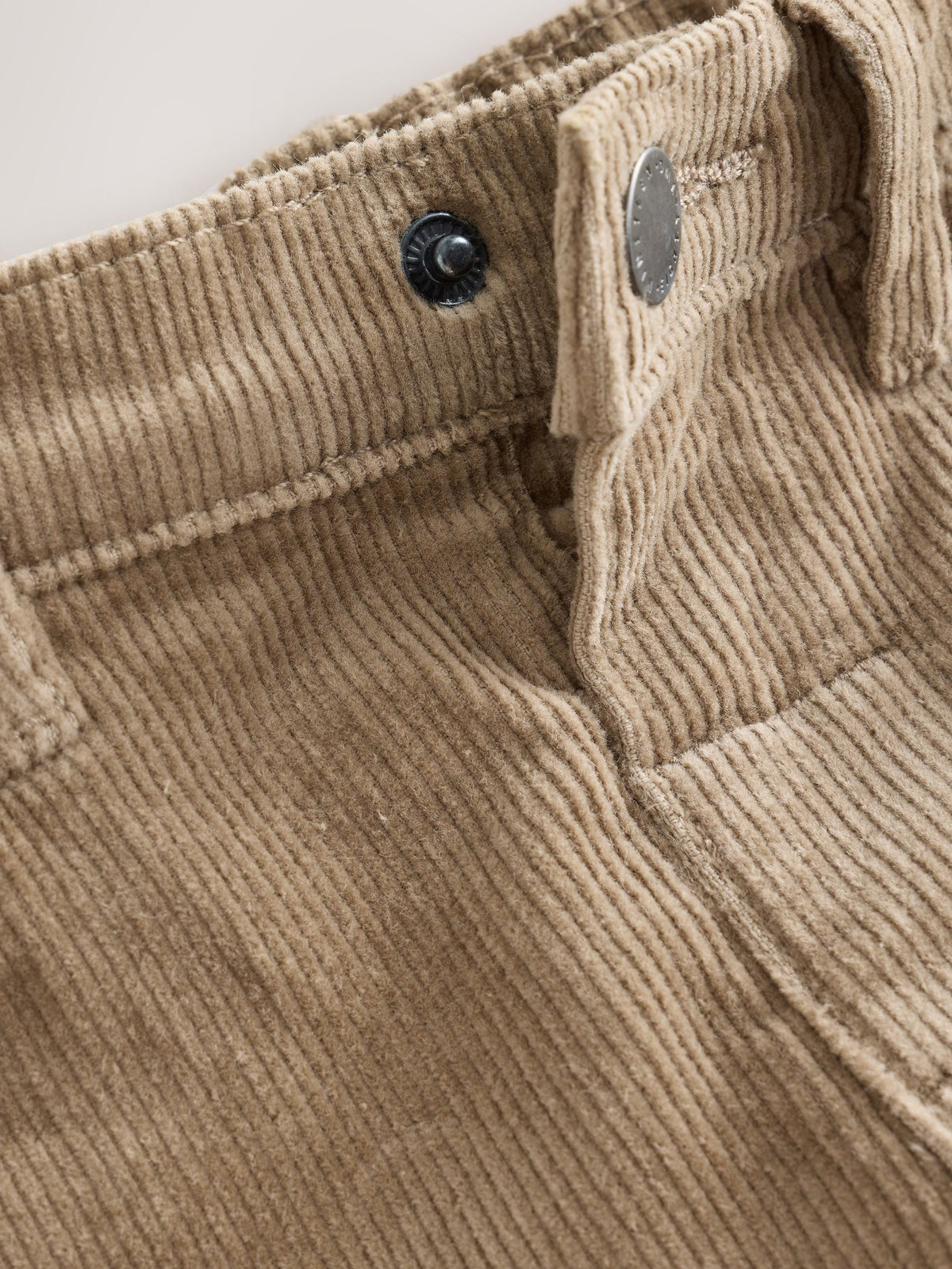 Navy/Stone Corduroy Trousers 2 Pack (3mths-7yrs)