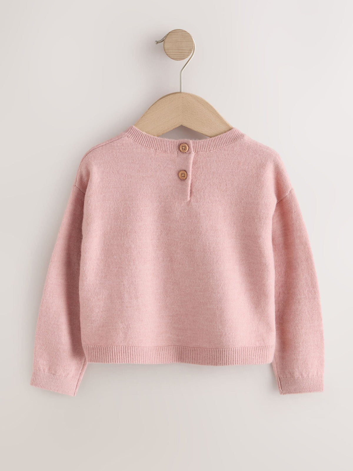 Pink Pooch Embroidered Boxy Jumper (3mths-7yrs)