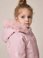 Pink Floral Waterproof Printed Snowsuit (3mths-7yrs)