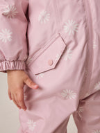 Pink Floral Waterproof Printed Snowsuit (3mths-7yrs)