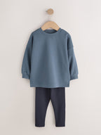 Multi Crew Top and Legging Set 3 Pack (3mths-7yrs)