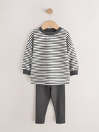 Multi Crew Top and Legging Set 3 Pack (3mths-7yrs)
