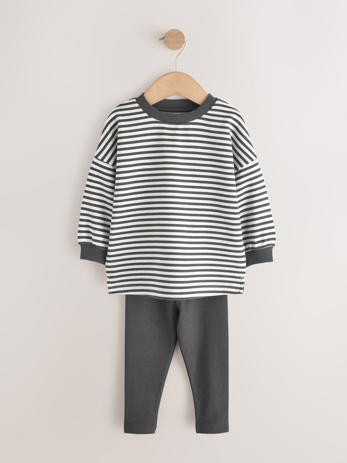 Multi Crew Top and Legging Set 3 Pack (3mths-7yrs)