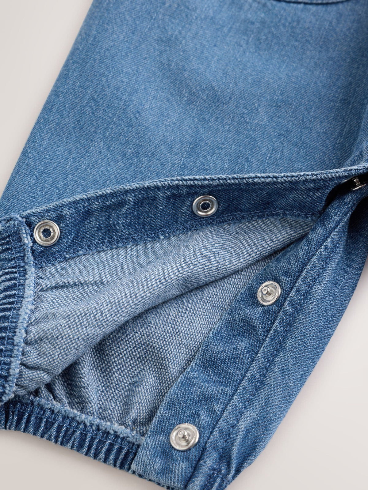 Denim Blue Baby Romper (0mths-2yrs)