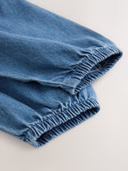Denim Blue Baby Romper (0mths-2yrs)