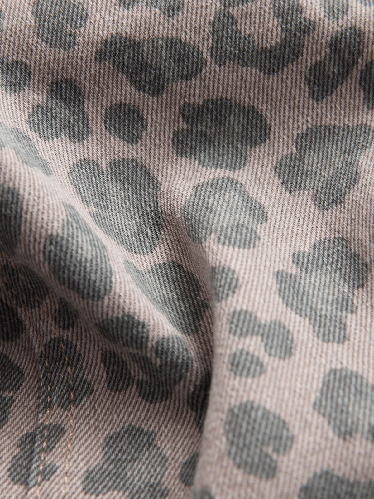 Grey Animal Print Wide Leg Jeans (3-16yrs)