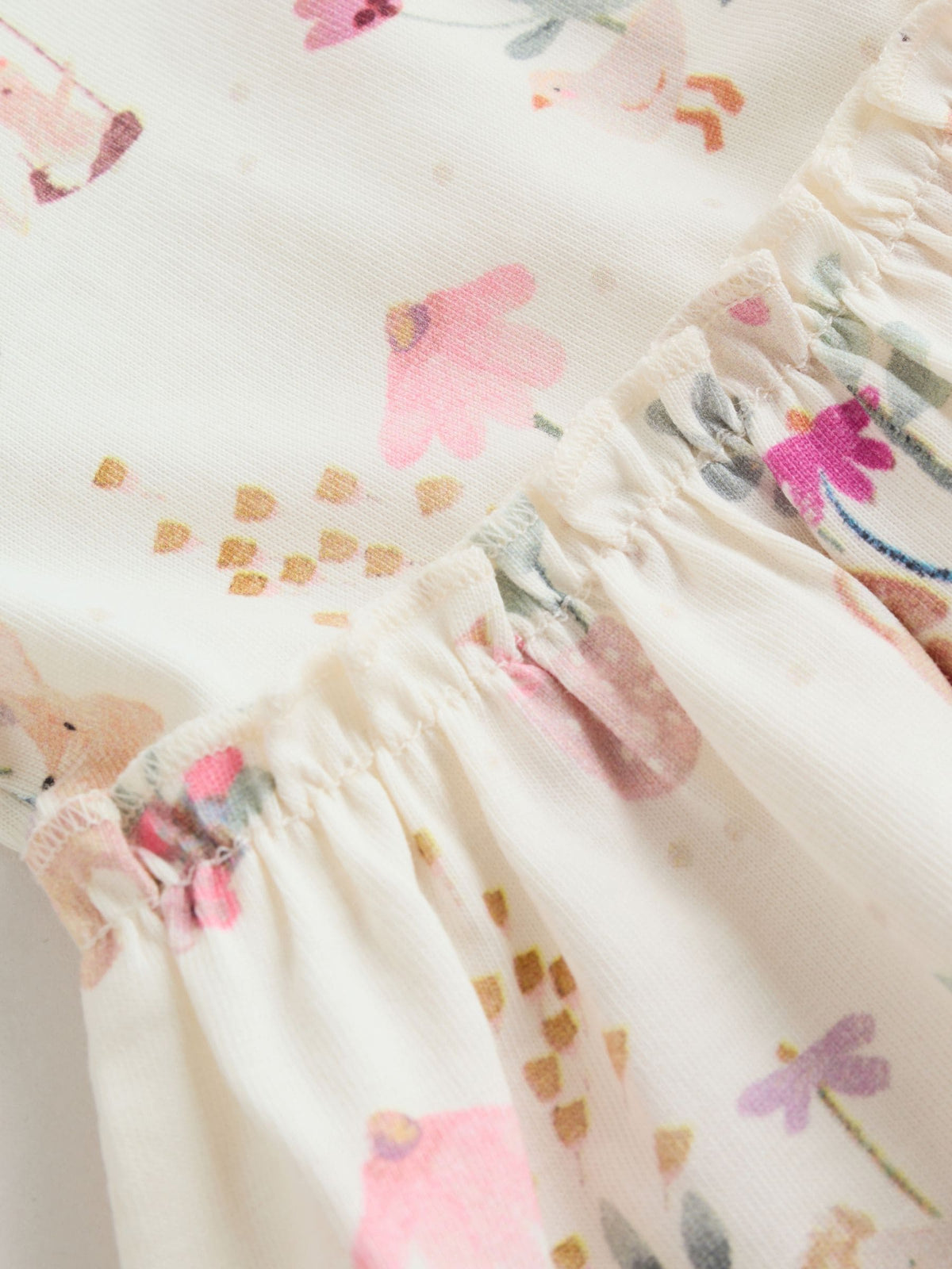 Pink Floral Baby Jersey Dresses 2 Pack (0mths-2yrs)