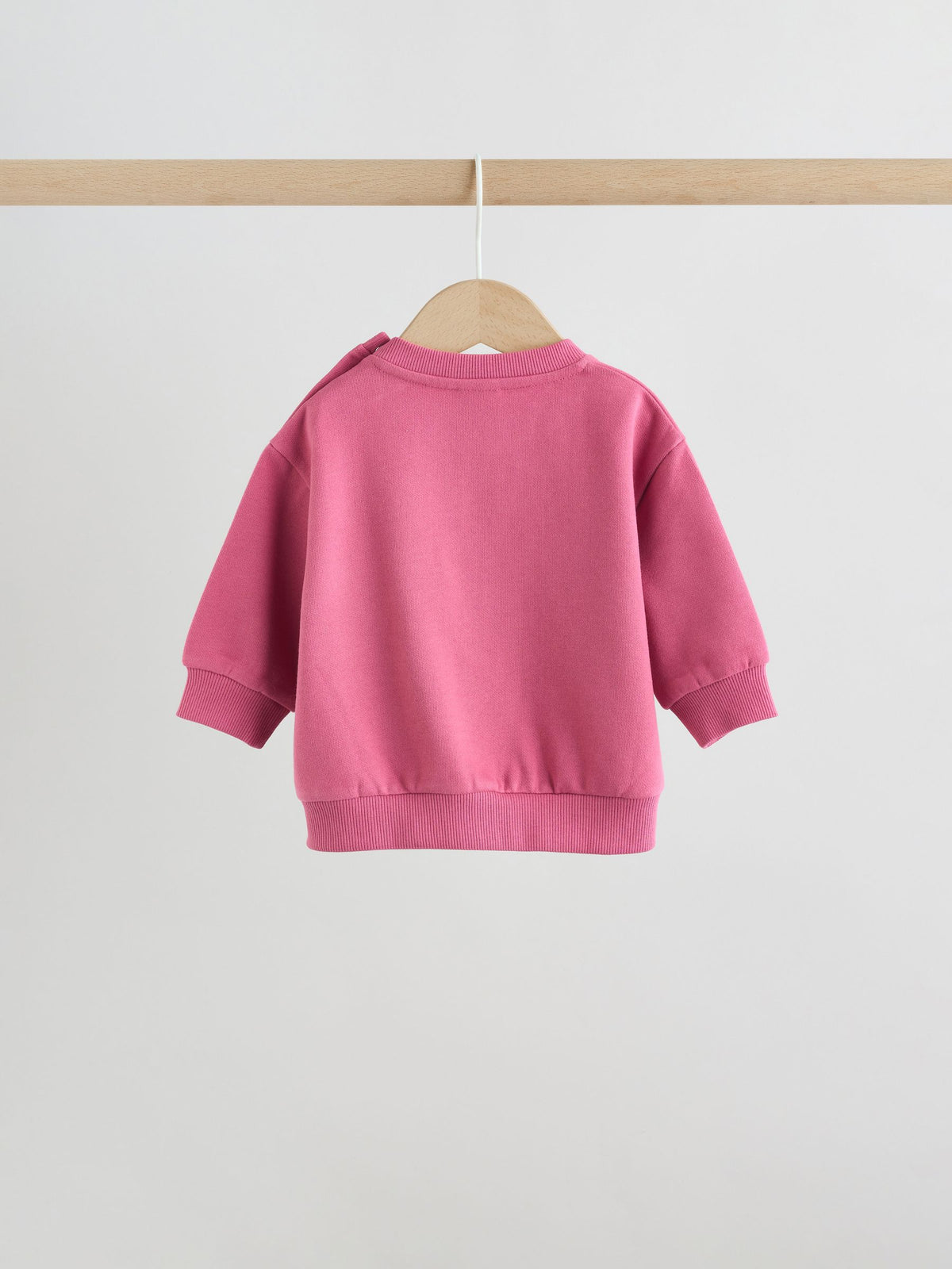 Plum Slogan Sweat Top and Joggers Baby Set (0mths-2yrs)