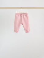 Pink Baby Sweat Top And Joggers 6 Pack (0mths-2yrs)