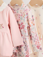 Pink Fairy Mouse Long Sleeve T-Shirt And Leggings Baby 6 Piece Set (0mths-2yrs)