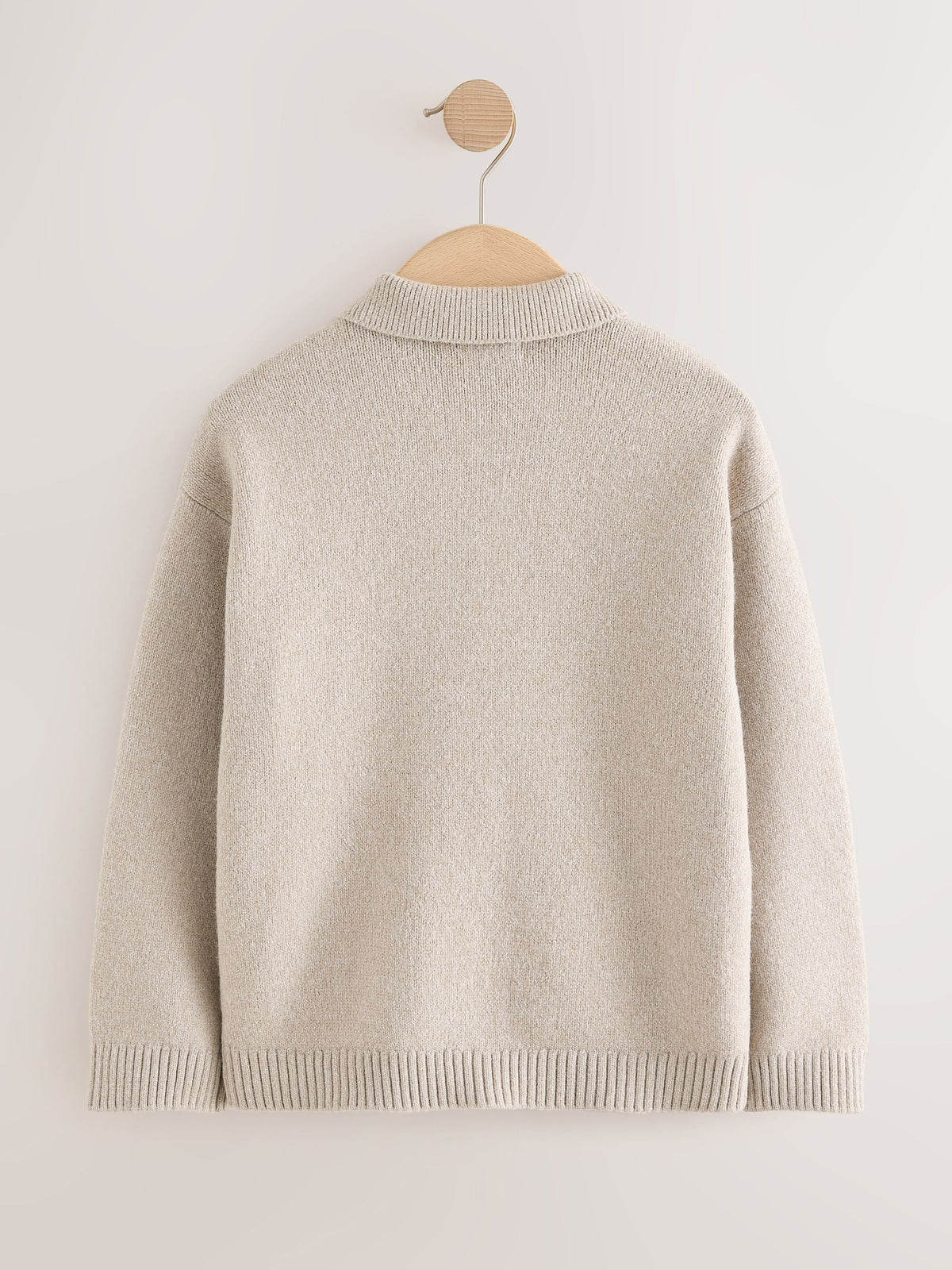 Neutral Zip Up Cardigan (3-16yrs)