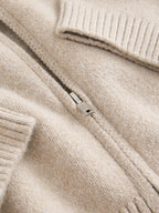 Neutral Zip Up Cardigan (3-16yrs)
