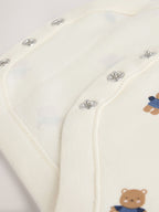 Tan Brown Bear Cord Dungarees and Bodysuit Baby Set (0mths-3yrs)