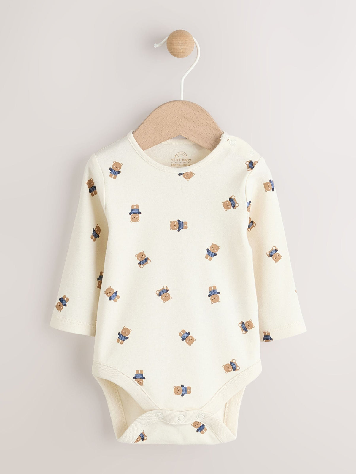 Tan Brown Bear Cord Dungarees and Bodysuit Baby Set (0mths-3yrs)