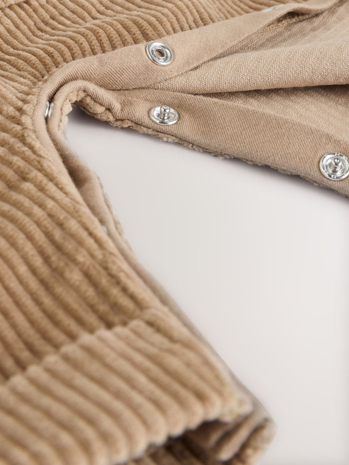Tan Brown Bear Cord Dungarees and Bodysuit Baby Set (0mths-3yrs)