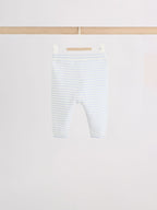 Blue Baby Knit Vest, Bodysuit and Trousers Set (0mths-3yrs)