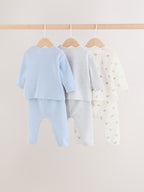 Blue Dinosaur Baby Top and Leggings Set 6 Piece (0mths-3yrs)