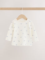 Blue Dinosaur Baby Top and Leggings Set 6 Piece (0mths-3yrs)