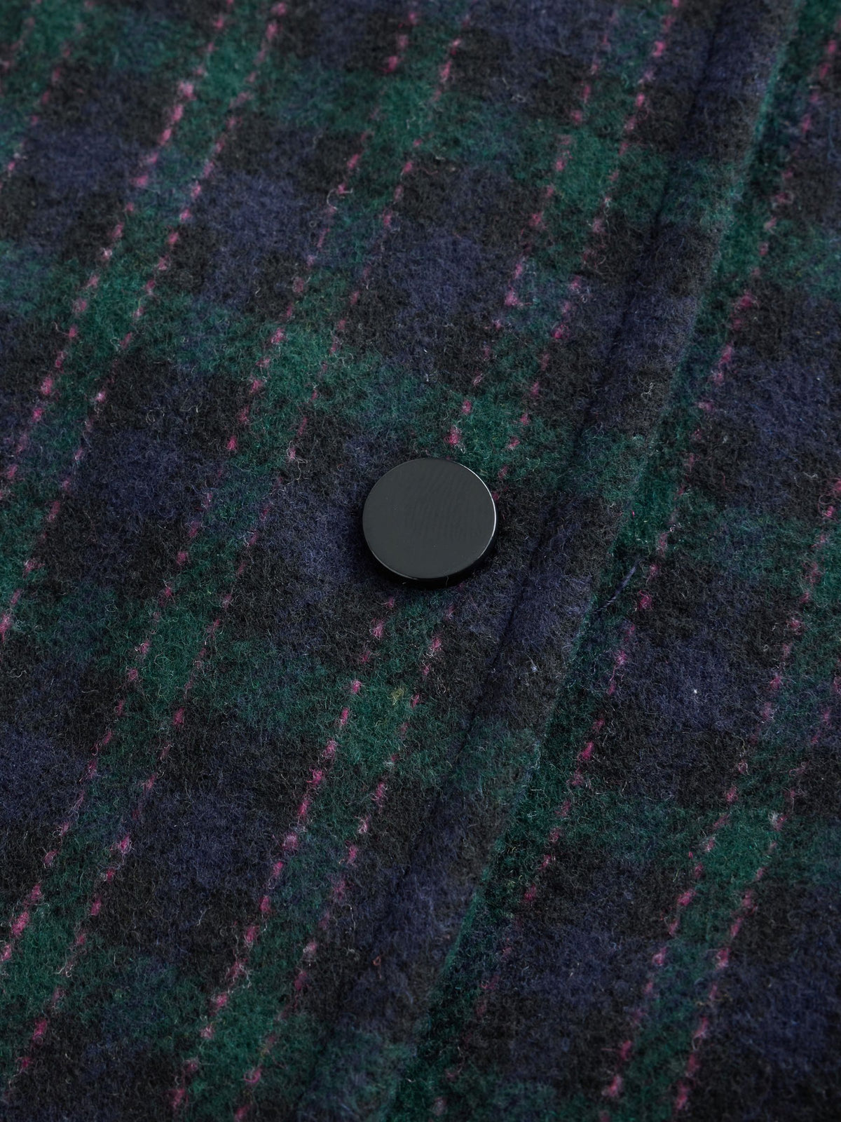 Navy Check Wool Blend Coat with Bow Details (3mths-8yrs)