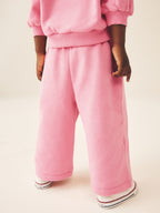Pink Wide Leg Sweat Joggers (3mths-7yrs)