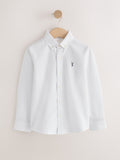 White Long Sleeve Premium Oxford Shirt (3-18yrs)