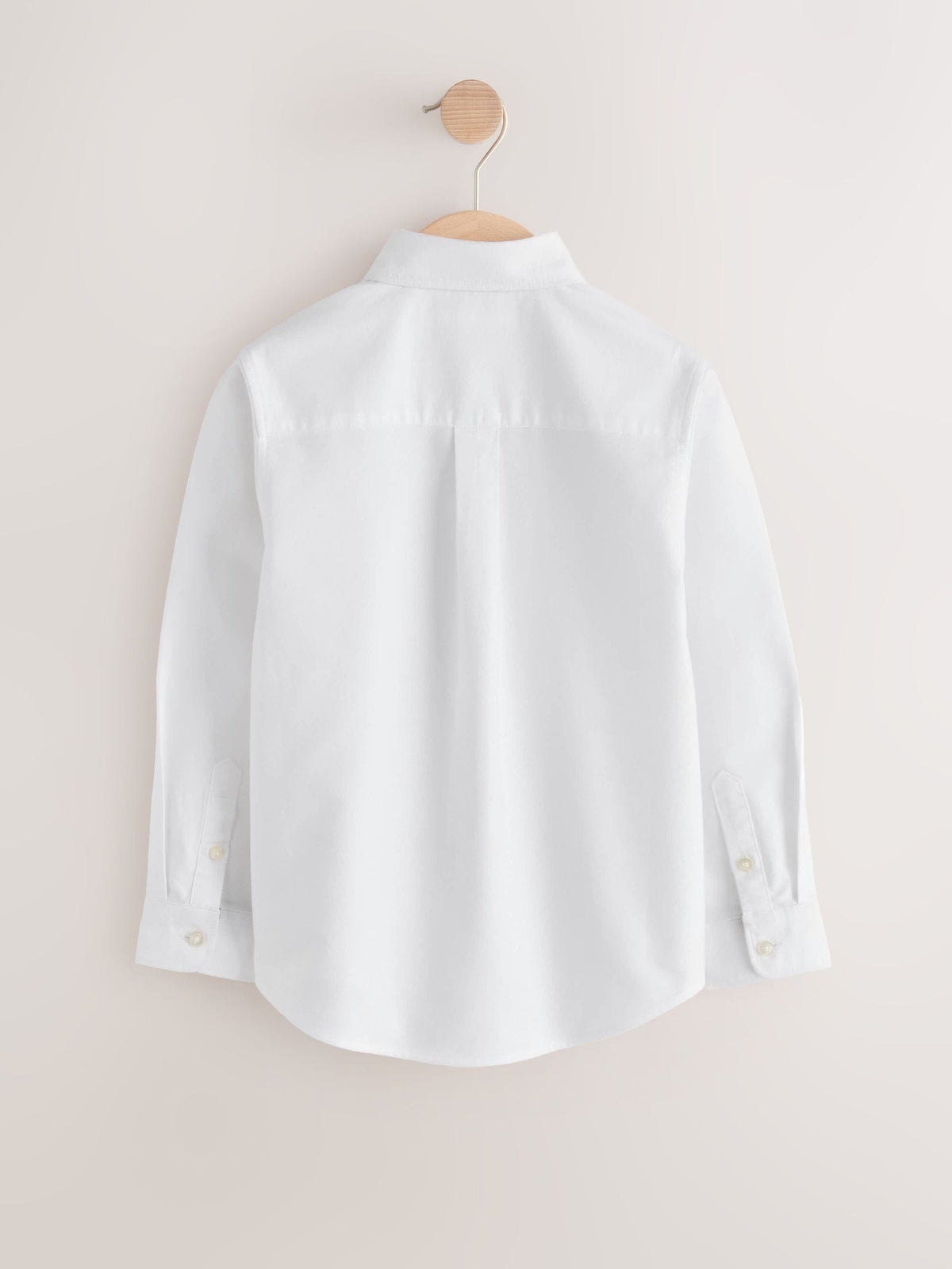 White Long Sleeve Premium Oxford Shirt (3-18yrs)