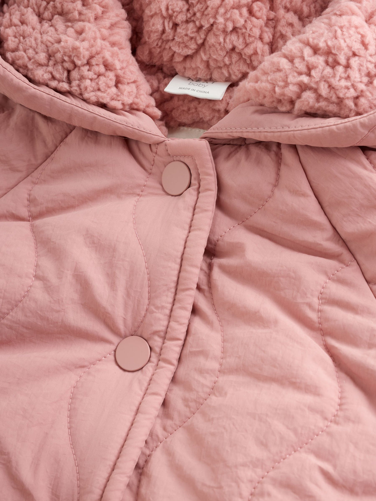 Pink Quilted Puffer Baby Jacket (0mths-2yrs)