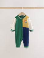 Multi Varsity Sleepsuit 3 Pack (0mths-3yrs)