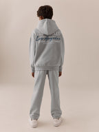 Grey Back Print Relaxed Fit Heavy Weight Hoody Jogger Set (3-16yrs)
