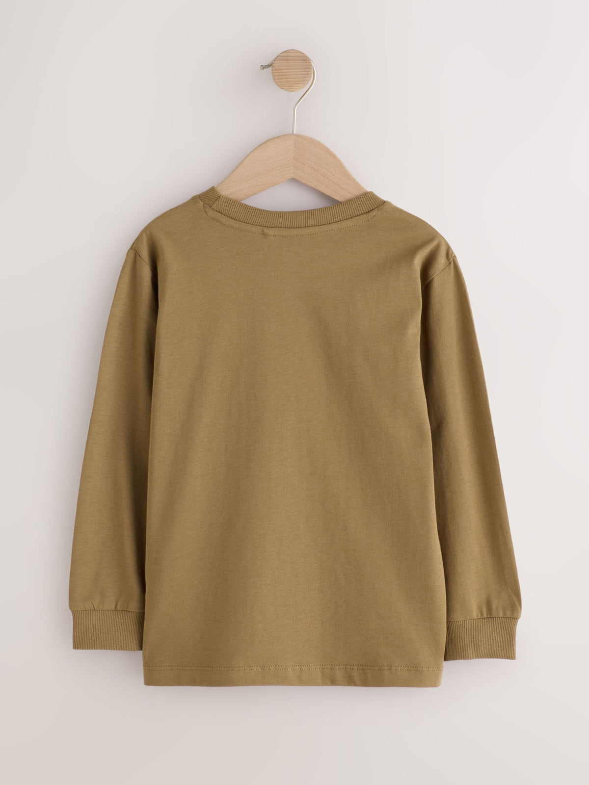Navy/Tan/Stone Vehicles Graphic Long Sleeve Relaxed Fit T-Shirts 3 Pack (3-16yrs)