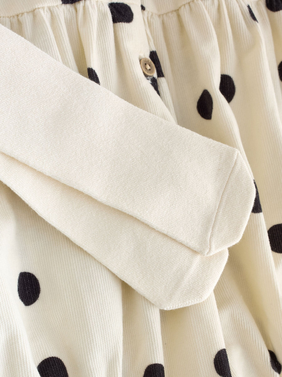 Monochrome Spot Baby Romper And Tights 2 Piece Set (0mths-2yrs)