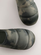 Khaki Camo Warm Lined Slipper Mules