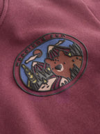 Burgundy Red Bear Baby Sweatshirt and Joggers Set (0mths-2yrs)