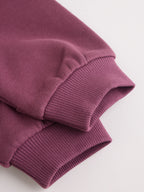 Burgundy Red Bear Baby Sweatshirt and Joggers Set (0mths-2yrs)