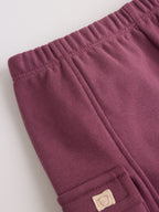 Burgundy Red Bear Baby Sweatshirt and Joggers Set (0mths-2yrs)