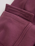Burgundy Red Bear Baby Sweatshirt and Joggers Set (0mths-2yrs)