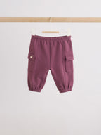 Burgundy Red Bear Baby Sweatshirt and Joggers Set (0mths-2yrs)
