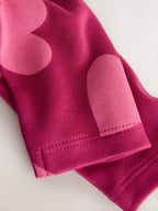 Purple/Pink Long Sleeve Baby Bodysuits 5 Pack