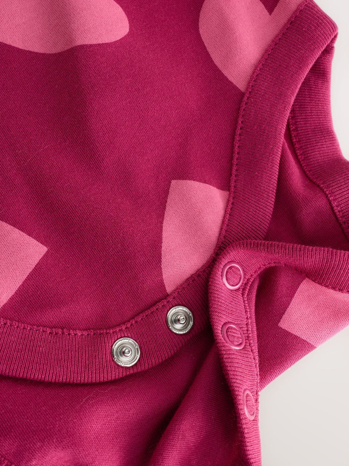 Purple/Pink Long Sleeve Baby Bodysuits 5 Pack
